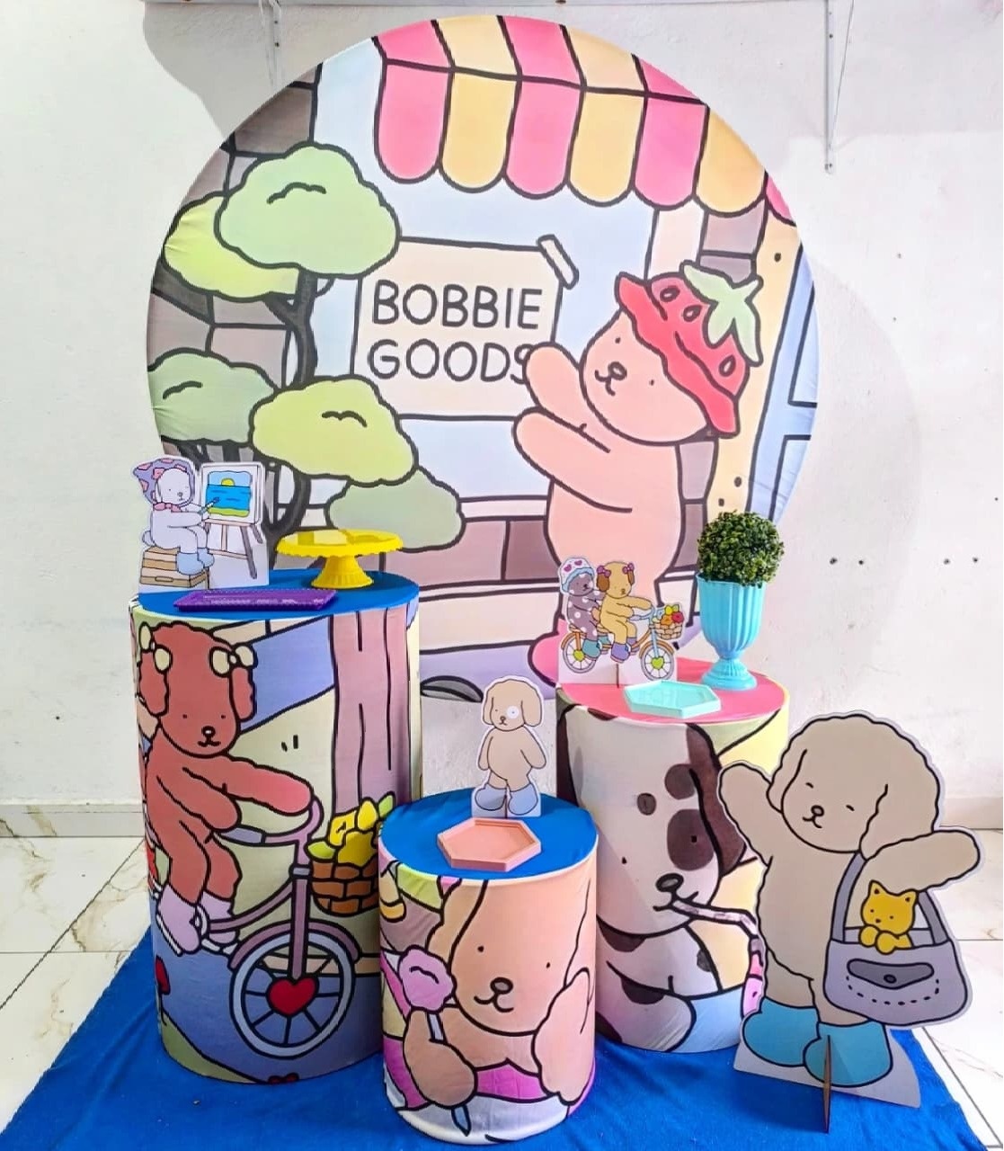 Kit Ouro Bobbie Goods - Wire Love Decor