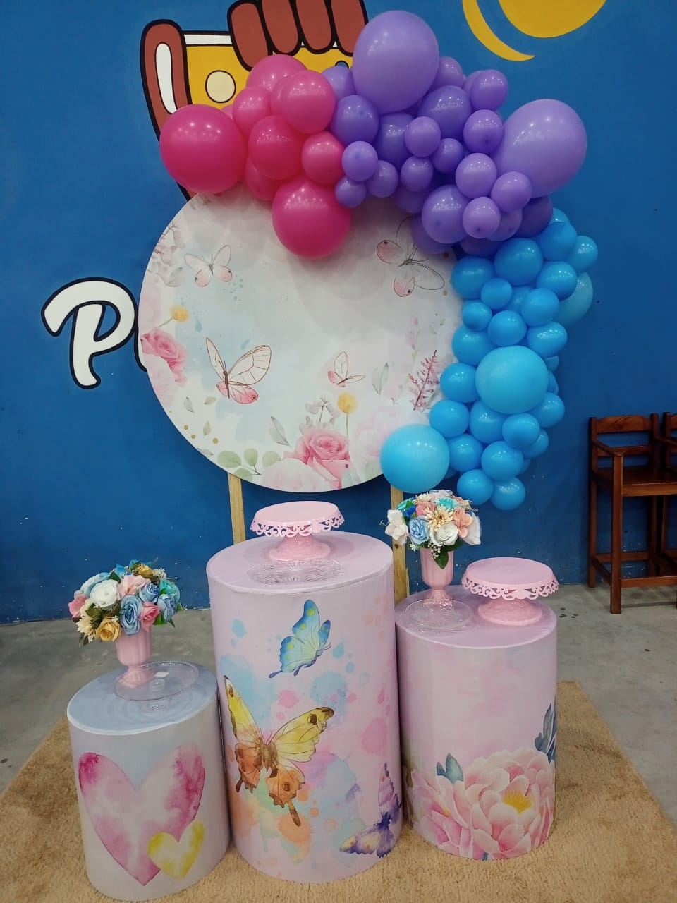 Kit Pegue E Monte Borboletas - Adna Decor