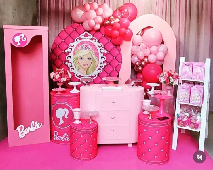 Kit Pegue E Monte Barbie - Adna Decor