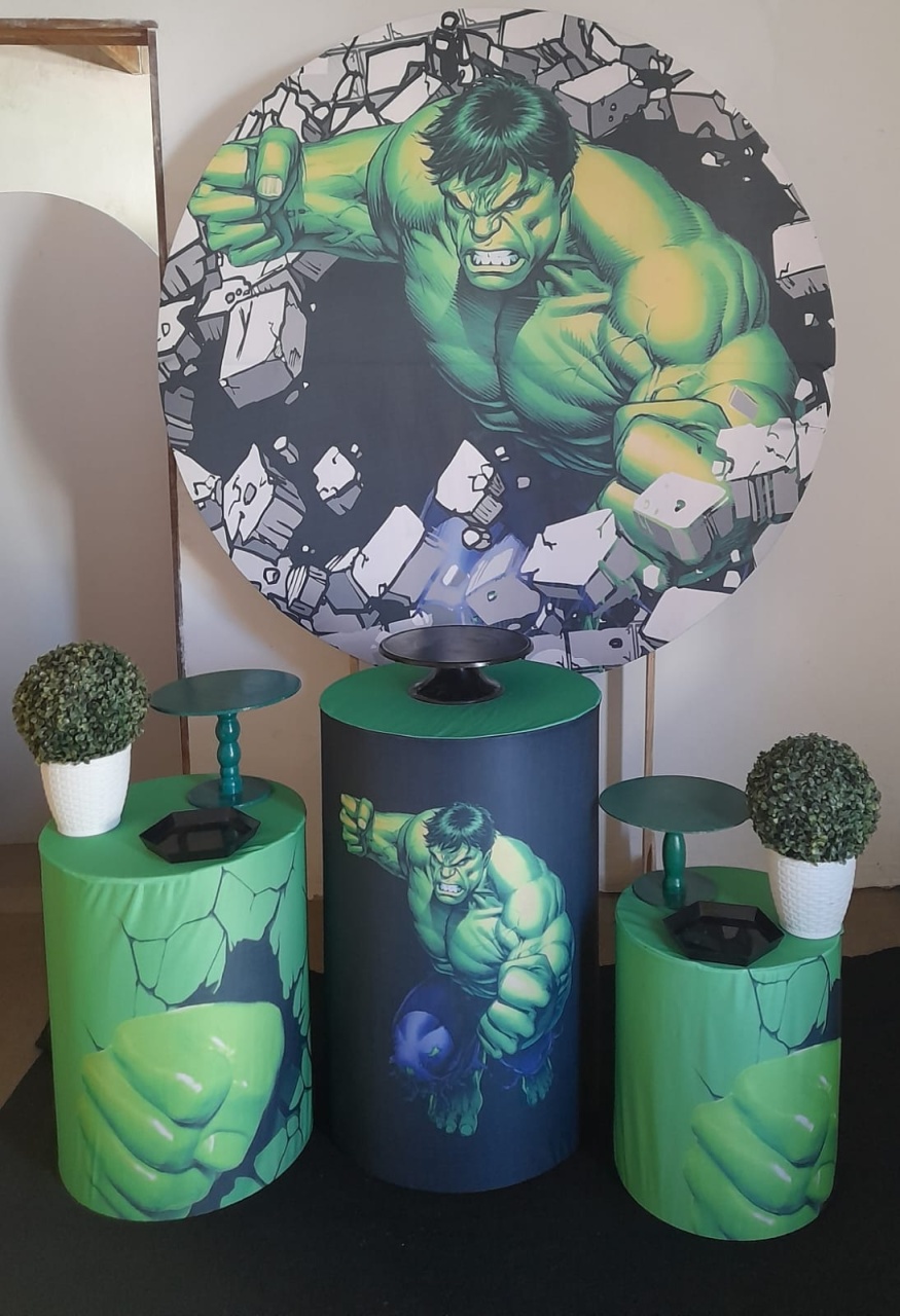 Kit Pegue E Monte Hulk - Adna Decor
