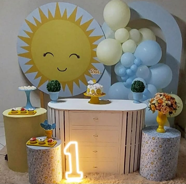 Decoração Raio de Sol - Adna Decor