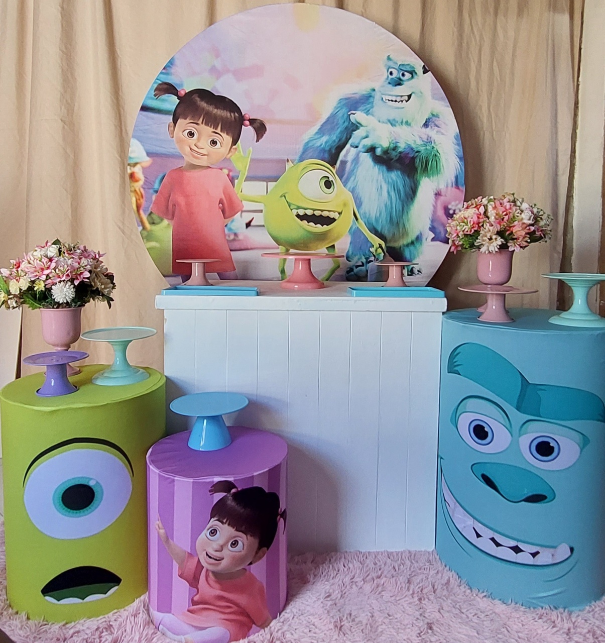 Kit Pegue E Monte Monstros S.a - Adna Decor