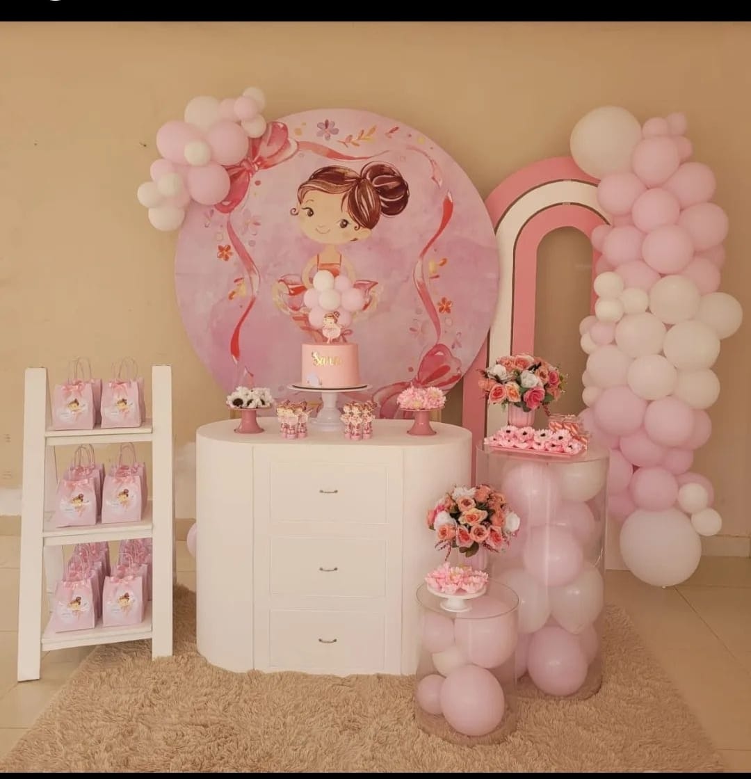 Decoração Bailarina 02 - Adna Decor