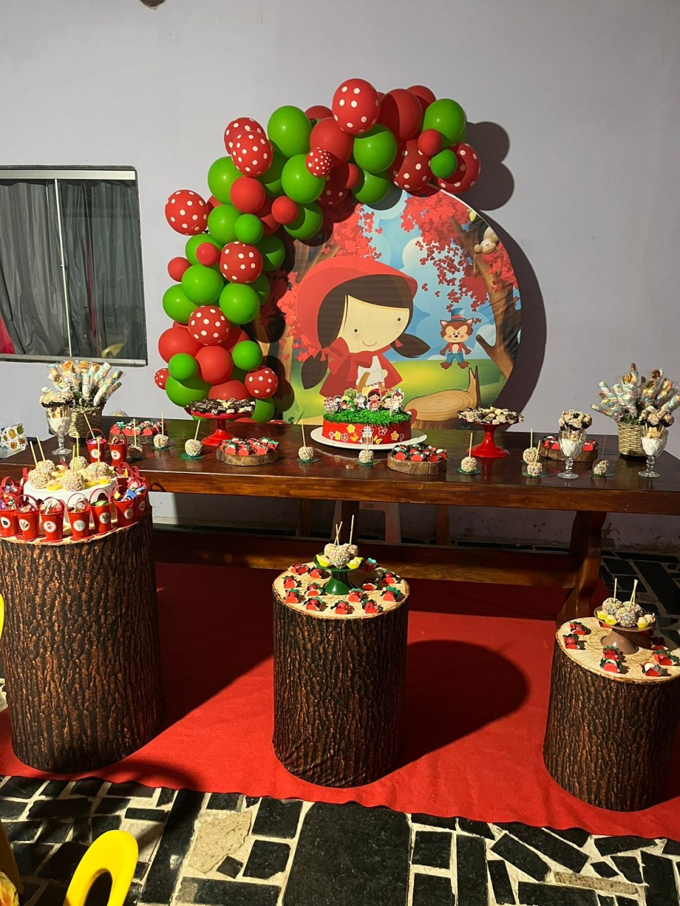 Chapéuzinho Vermelho Kit Pegue E Monte - Adna Decor