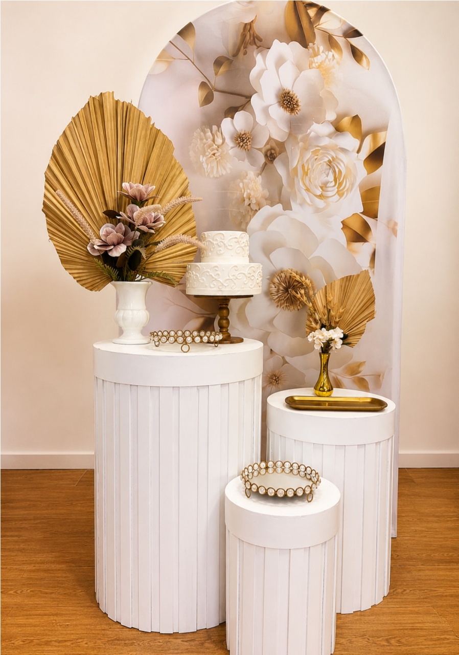 Floral Branco 2 - Sonhadafesta
