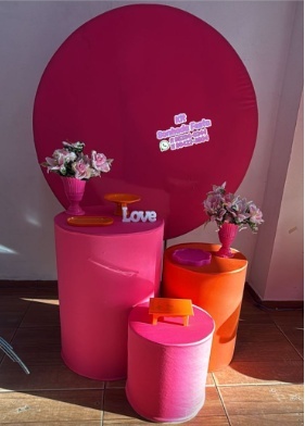 Rosa Pink E Laranja - Sonhadafesta