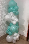 Arco de Balão Orgânico Metalizado - imagem 5