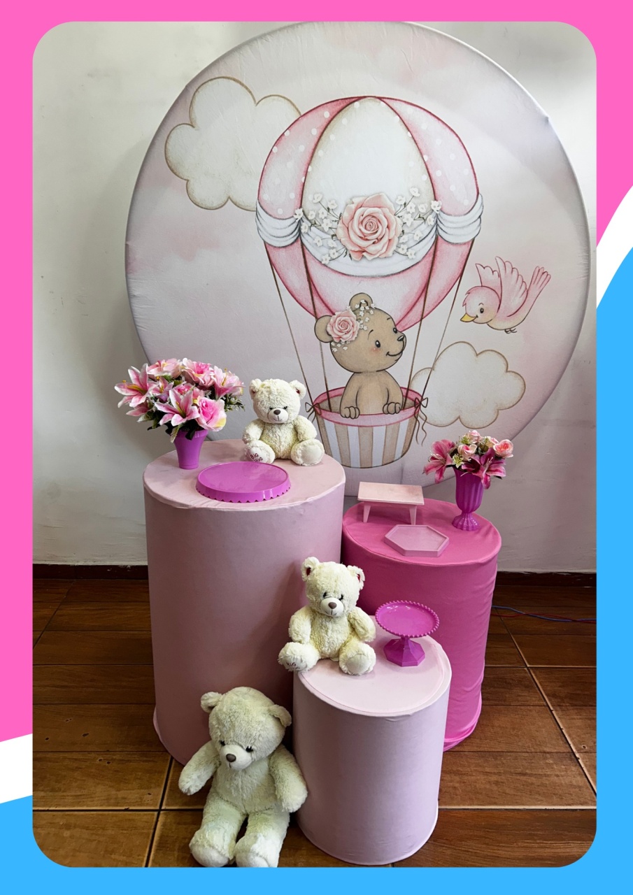 Ursinha Rosa Balão - Sonhadafesta