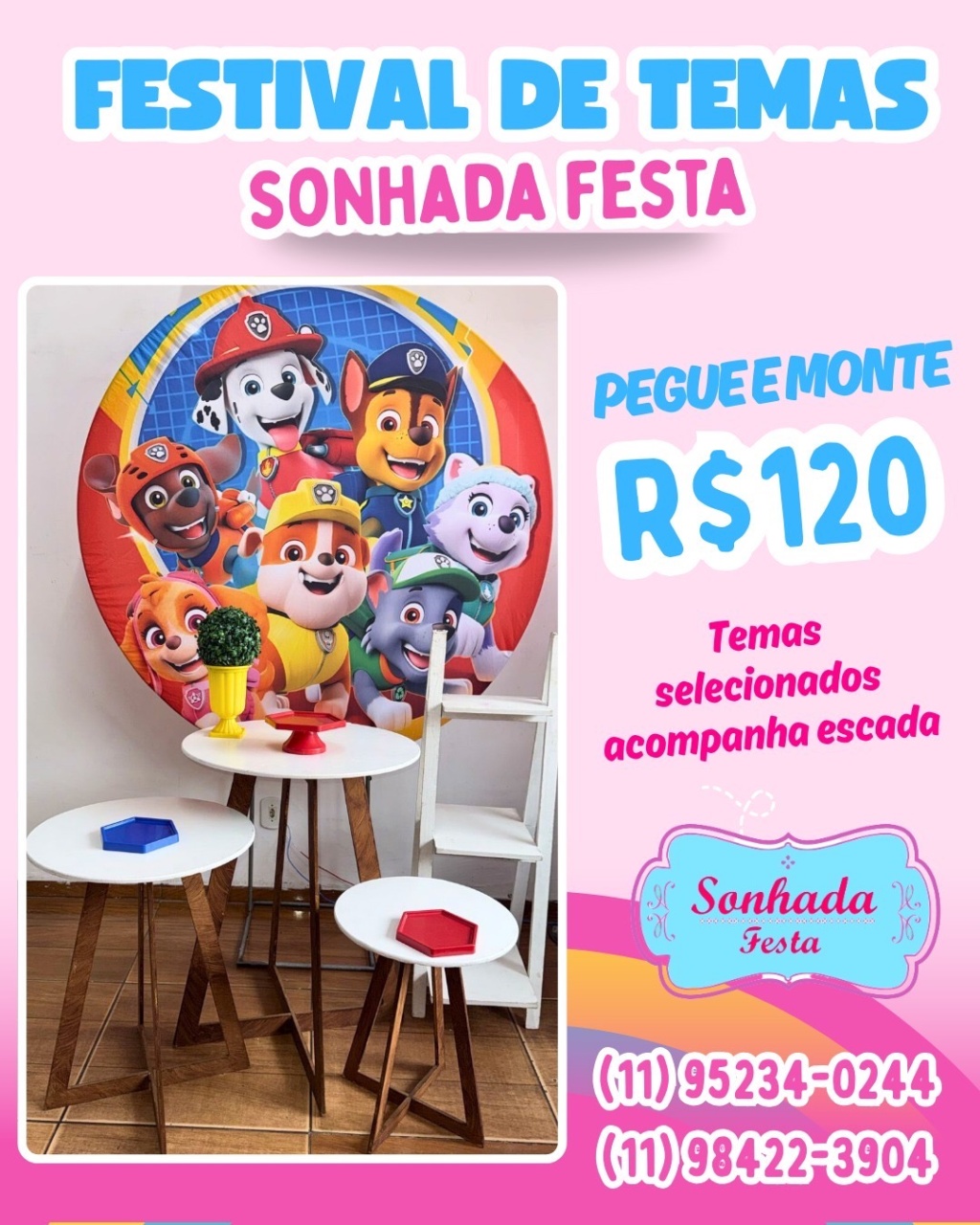 Festival de Temas 120,00 - Sonhadafesta