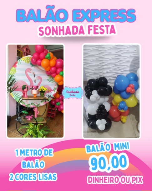 Arco de Balão Mini - Sonhadafesta