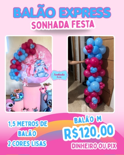 Arco de Balão M - Sonhadafesta