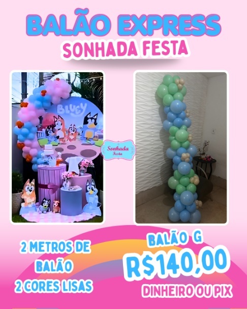 Arco de Balão G  - Sonhadafesta