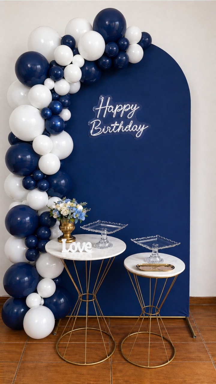 Pegue E Monte Com Balão Azul - Sonhadafesta