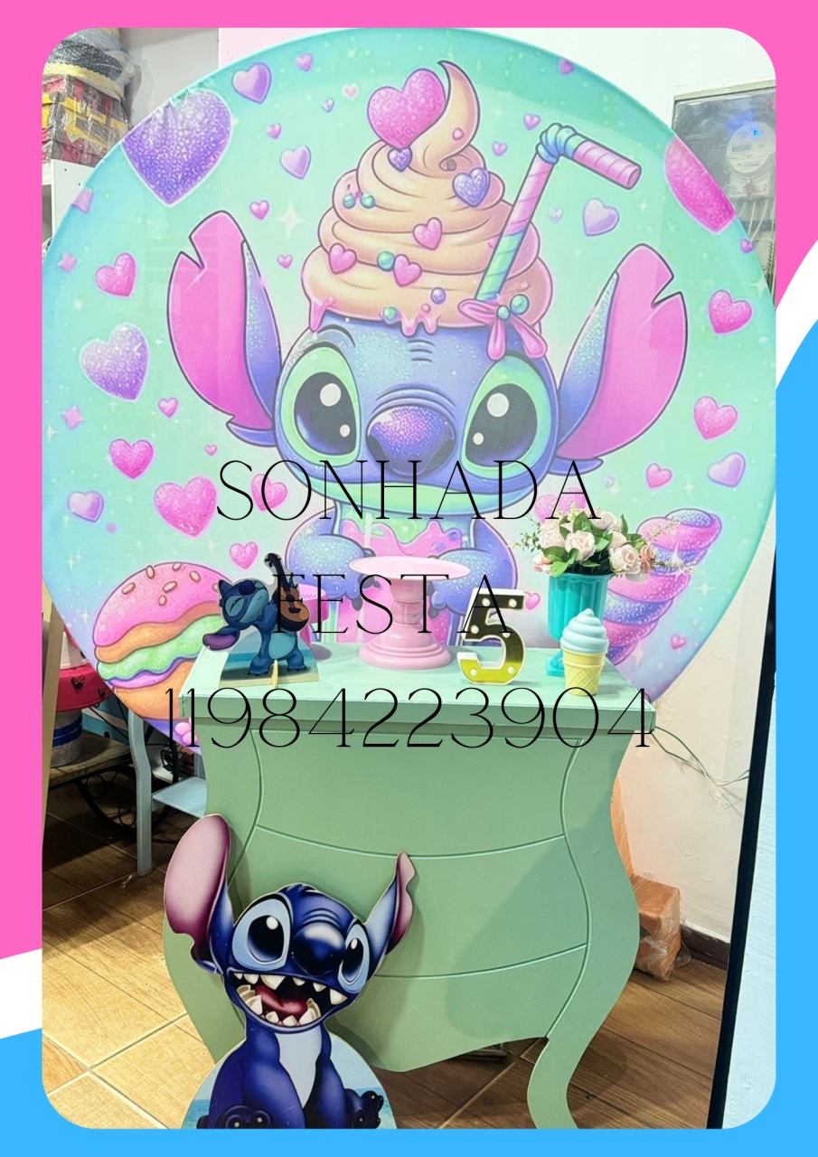 Stich Sorvete - Sonhadafesta