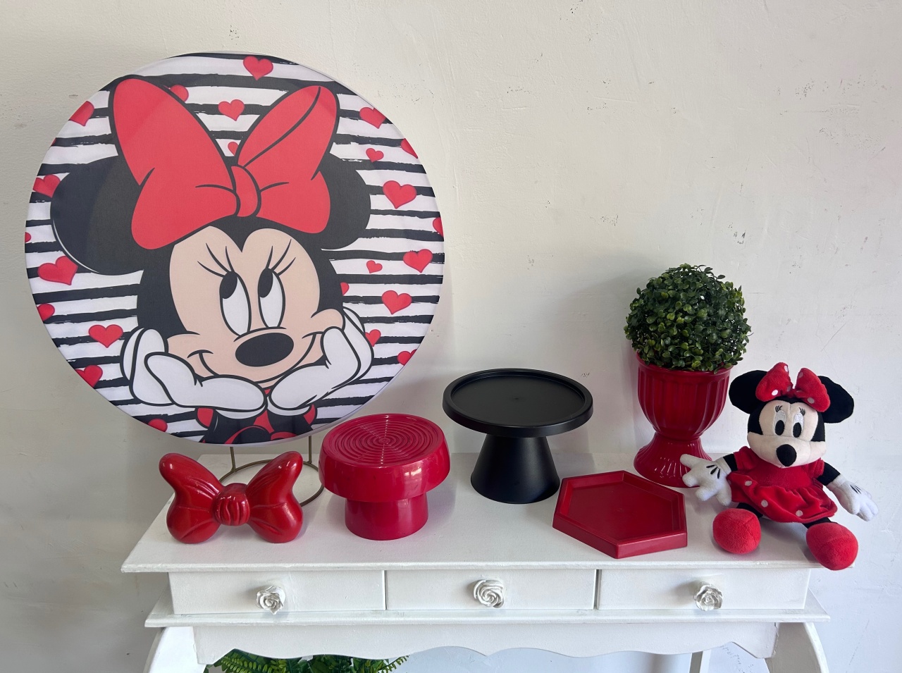 Festinha - Minnie Vermelha - Sonhadafesta