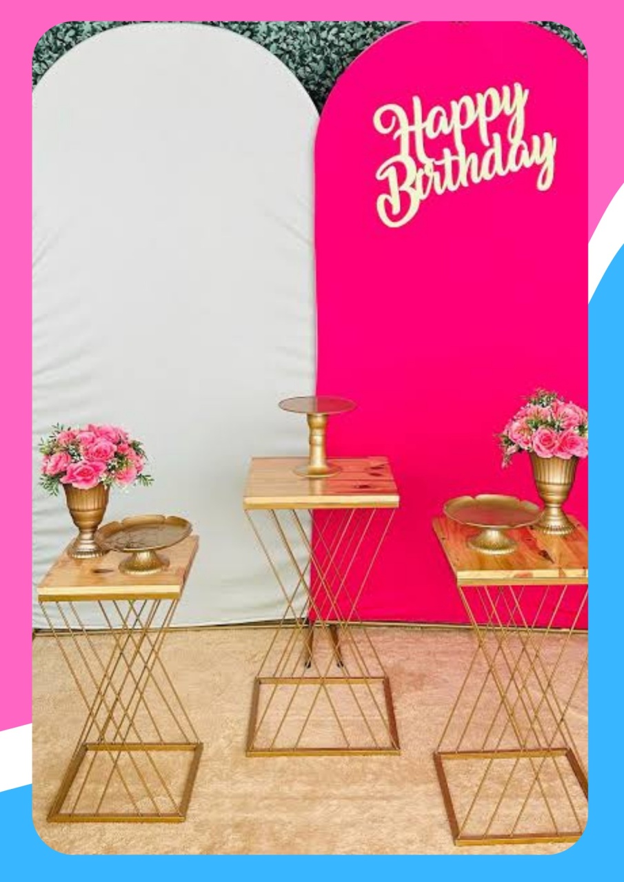 Rosa Pink E Bege Adulto - Sonhadafesta
