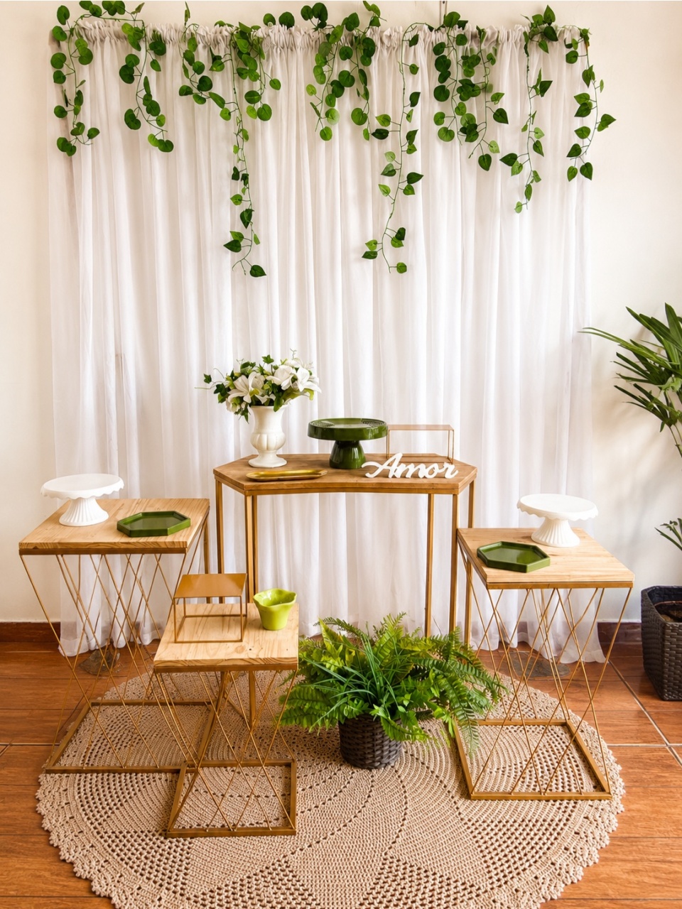 Decoração Branca  - Casamento  / Adulto  2 - Sonhadafesta