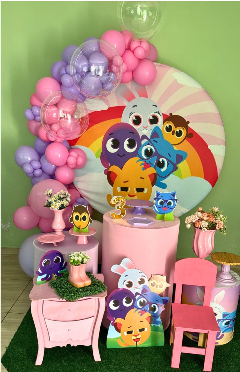 Bolo Fofo Menina 2 - Sonho  - Sonhadafesta