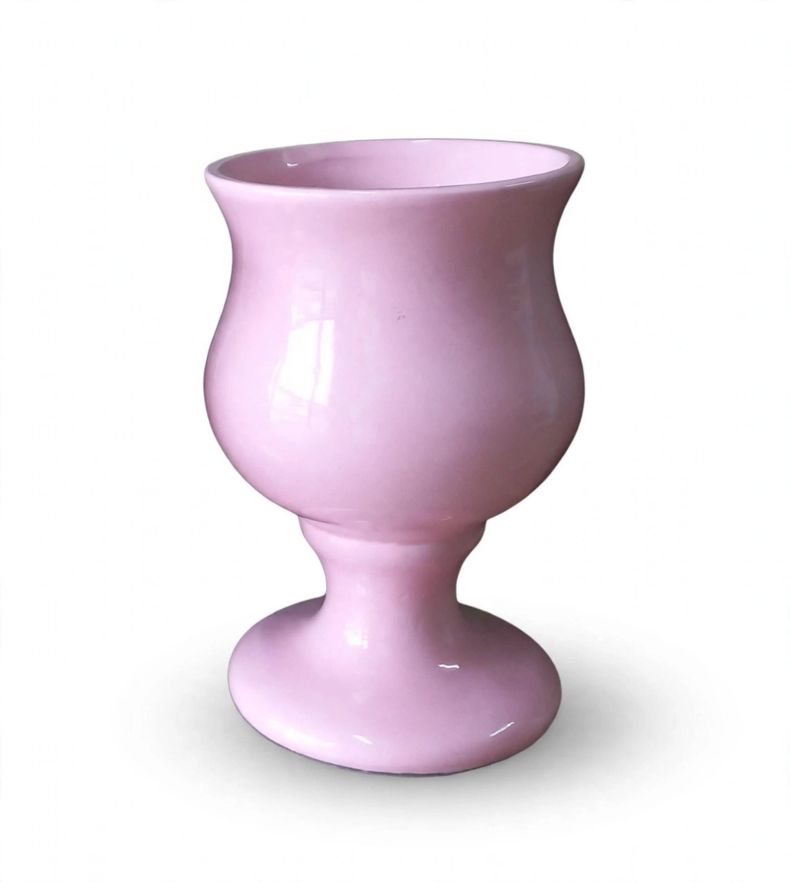 Vasos Taça 24Cm Rosa Claro - Louise'sDecor 