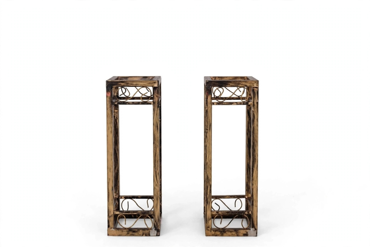 Par de Coluna de Ferro - Louise'sDecor 
