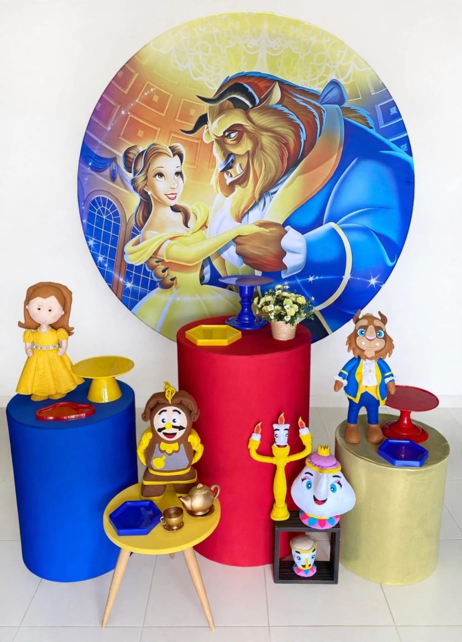 A Bela E A Fera _ Kit Plus - Louise'sDecor 