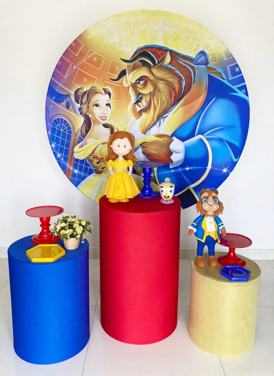 A Bela E A Fera _ Kit Tradicional - Louise'sDecor 