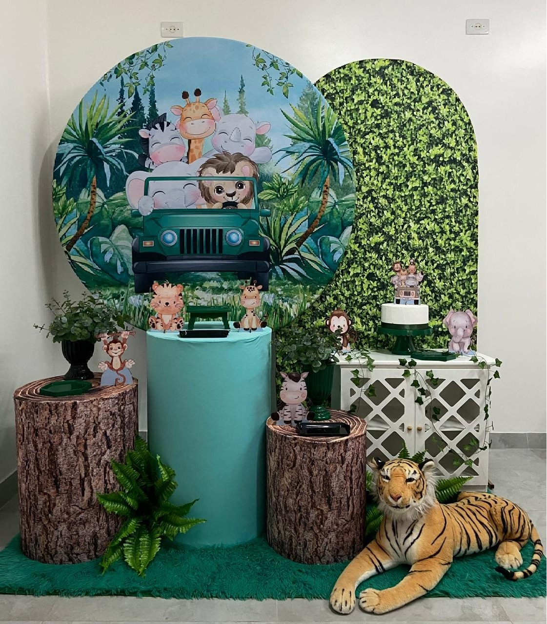  Safari  Kit Luxo   - A FESTA E DECORAÇÃO