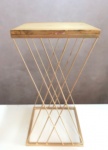 Mesa Aramada Dourado G 40X80 - imagem 1