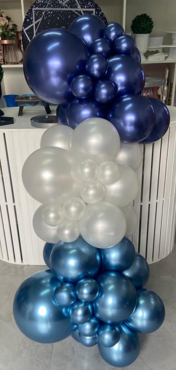 Arco de Balões Desconstrído 3M Com Cores Cintilantes - A FESTA E DECORAÇÃO