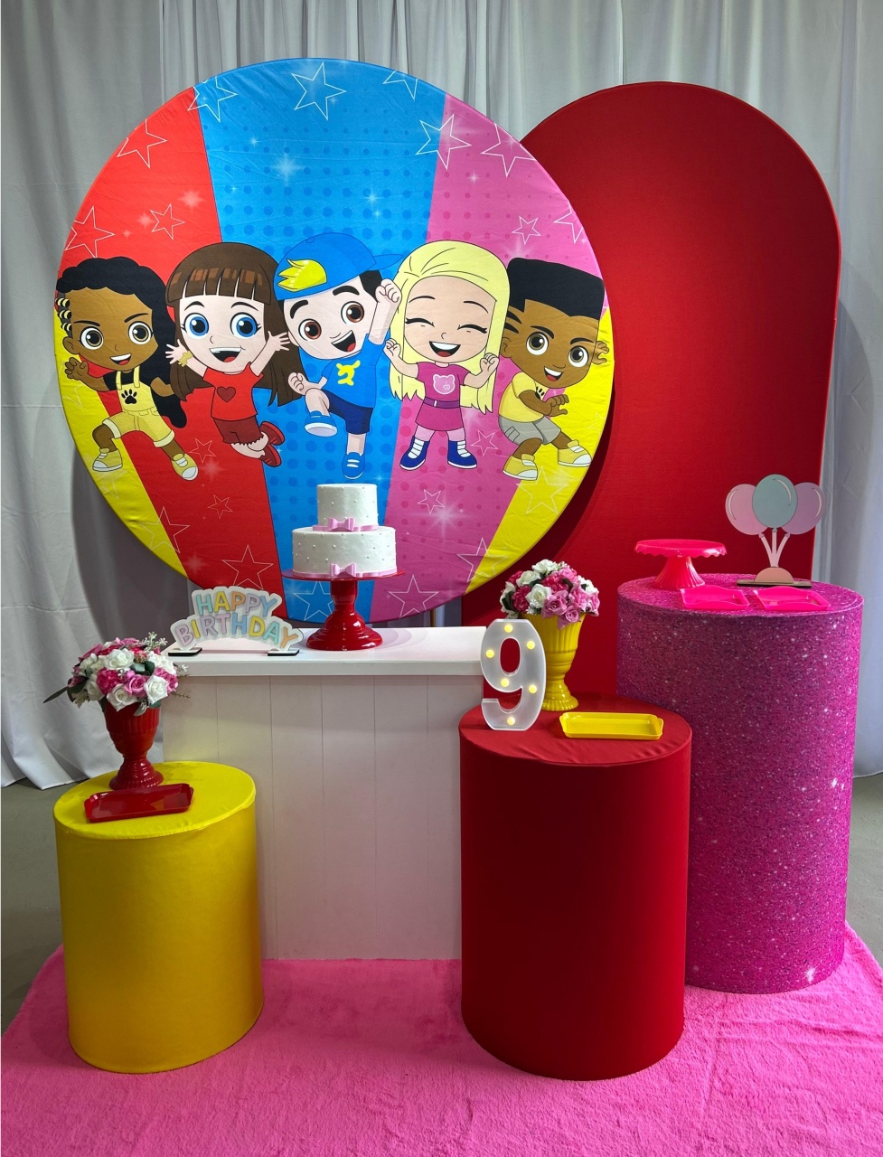 Lucas Neto E As Aventureiras Kit Luxo - A FESTA E DECORAÇÃO