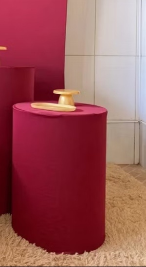 Capa Cilindro M Marsala - A FESTA E DECORAÇÃO
