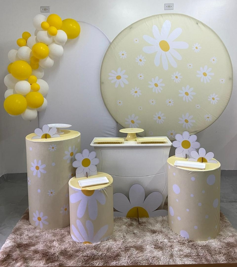 Margaridas Kit Super  Luxo - A FESTA E DECORAÇÃO