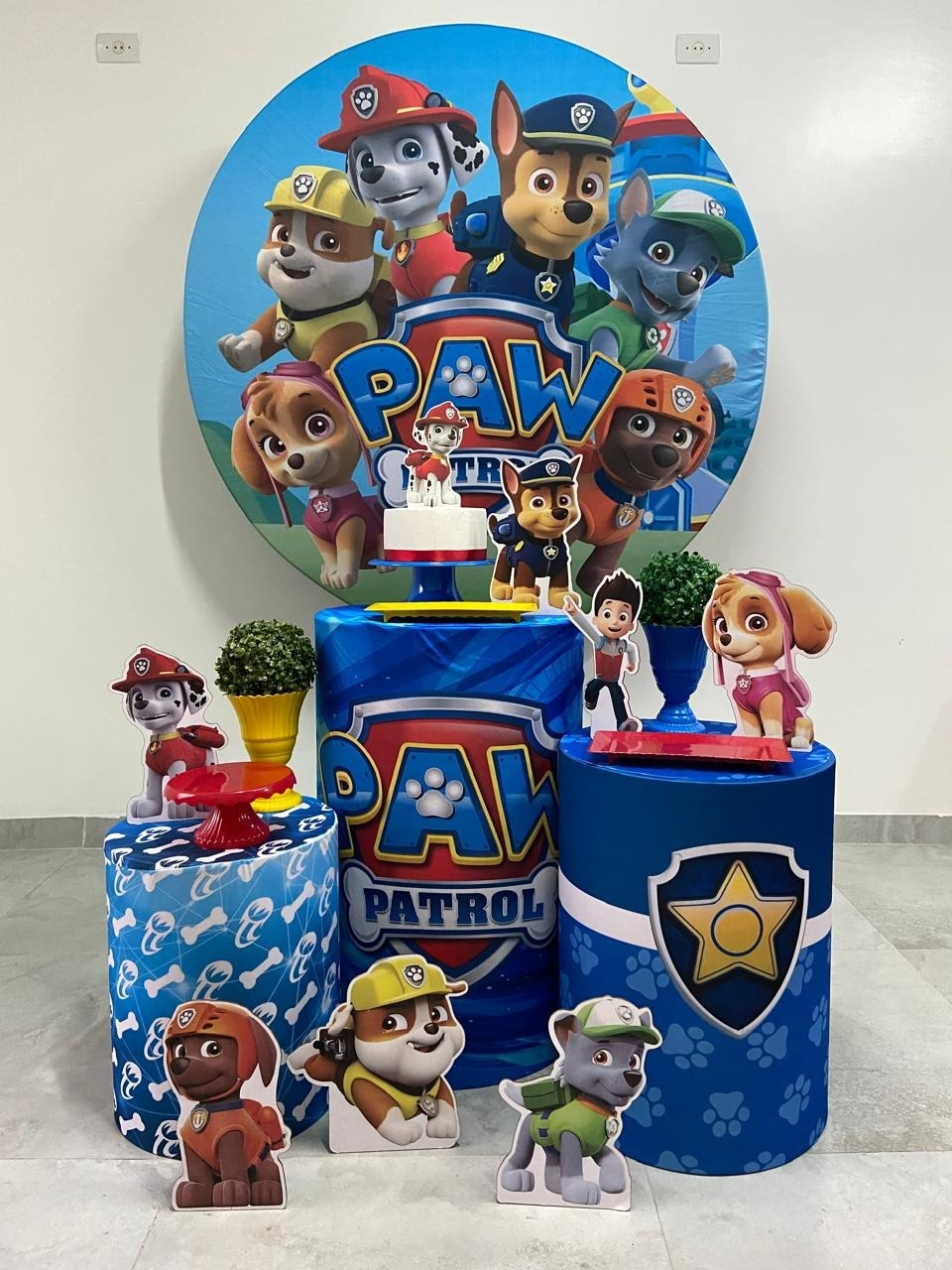 Kit Básico Patrulha Canina 2  - A FESTA E DECORAÇÃO