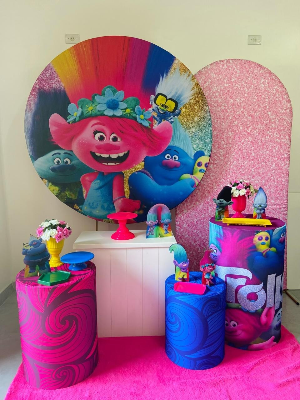 Trolls Kit Luxo - A FESTA E DECORAÇÃO