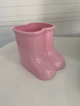Vaso Botinha Rosa - imagem 1