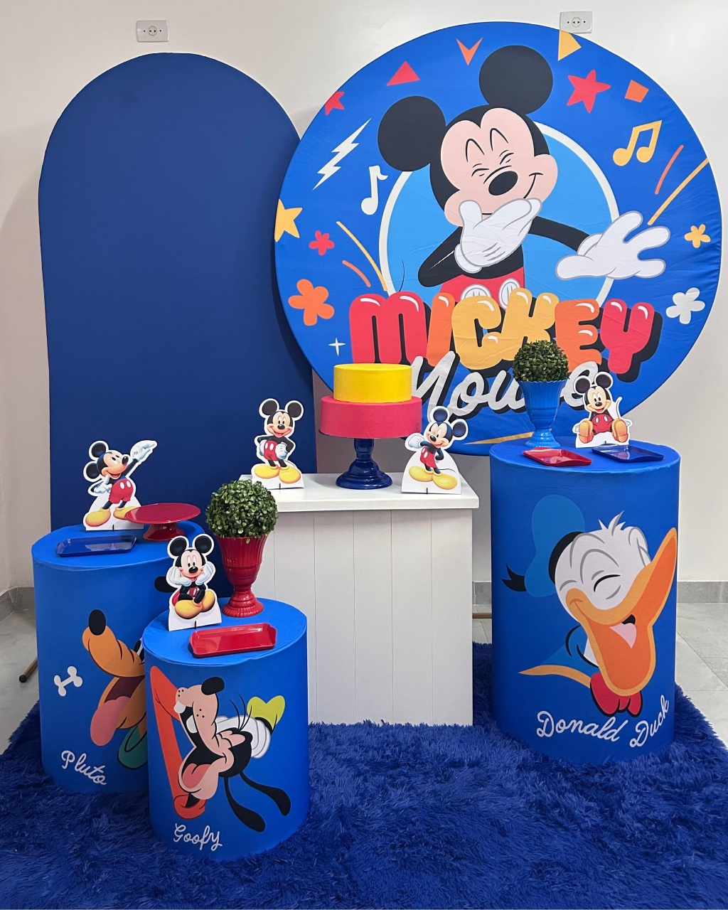 Mickey Azul Kit Luxo - A FESTA E DECORAÇÃO