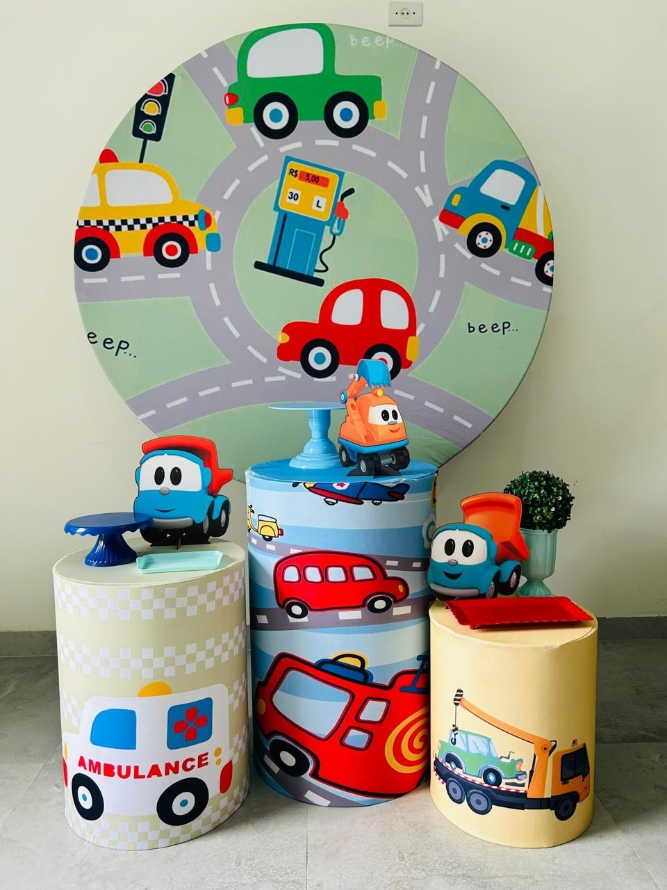 Kit Básico Trânsito - A FESTA E DECORAÇÃO