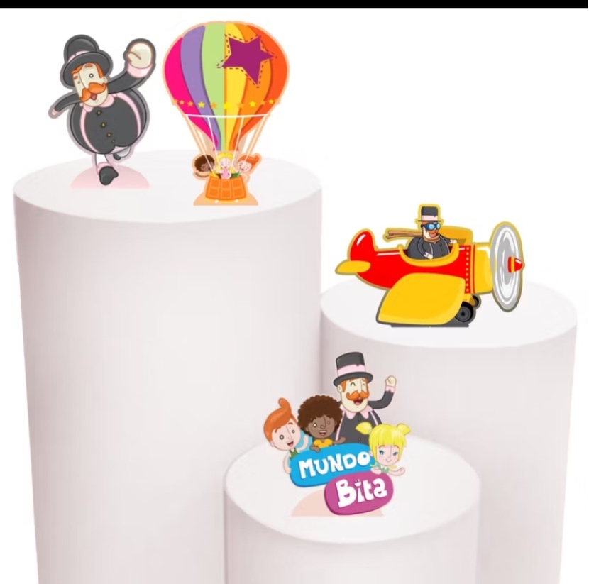 Display Mudo Bita - A FESTA E DECORAÇÃO