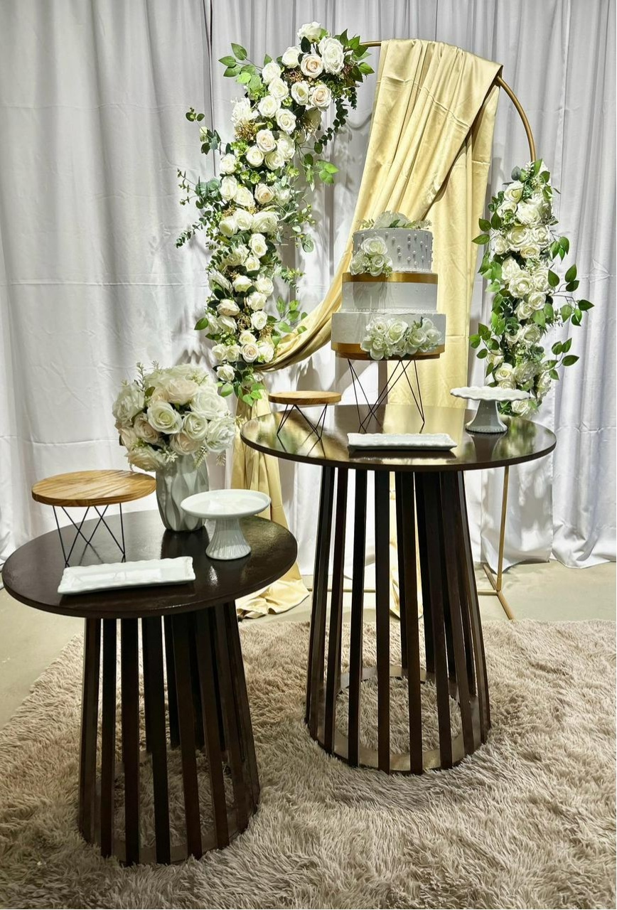 Kit Casamento Mesas Redondas - A FESTA E DECORAÇÃO