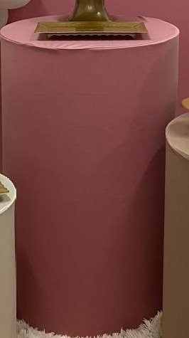 Capa Cilindro G Rose  - A FESTA E DECORAÇÃO