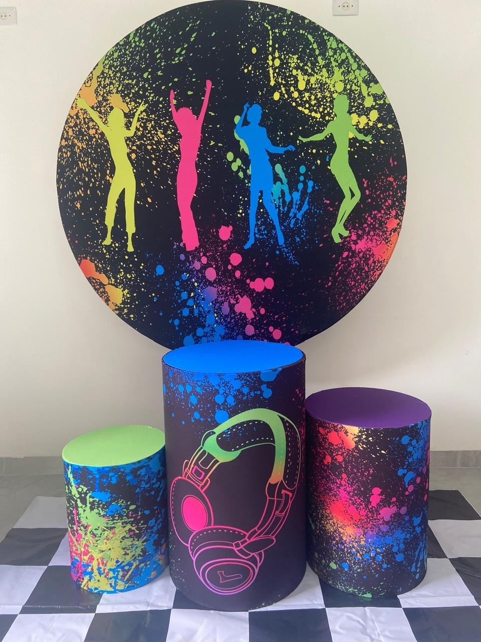 Kit Capas Neon 2 - A FESTA E DECORAÇÃO