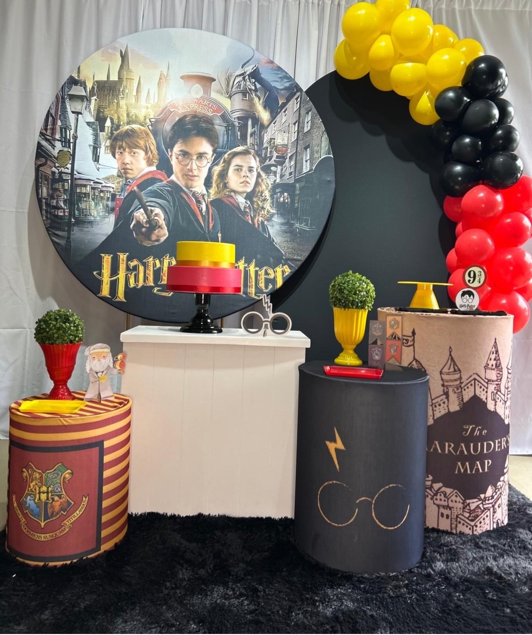 Harry Poter Kit Super Luxo - A FESTA E DECORAÇÃO