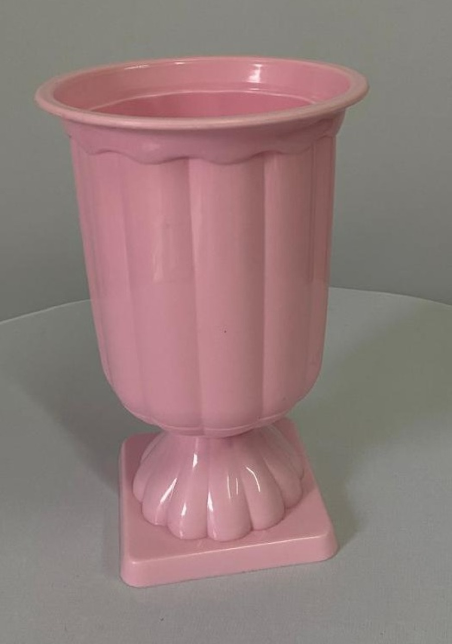 Vaso Romano Rosa Claro - A FESTA E DECORAÇÃO