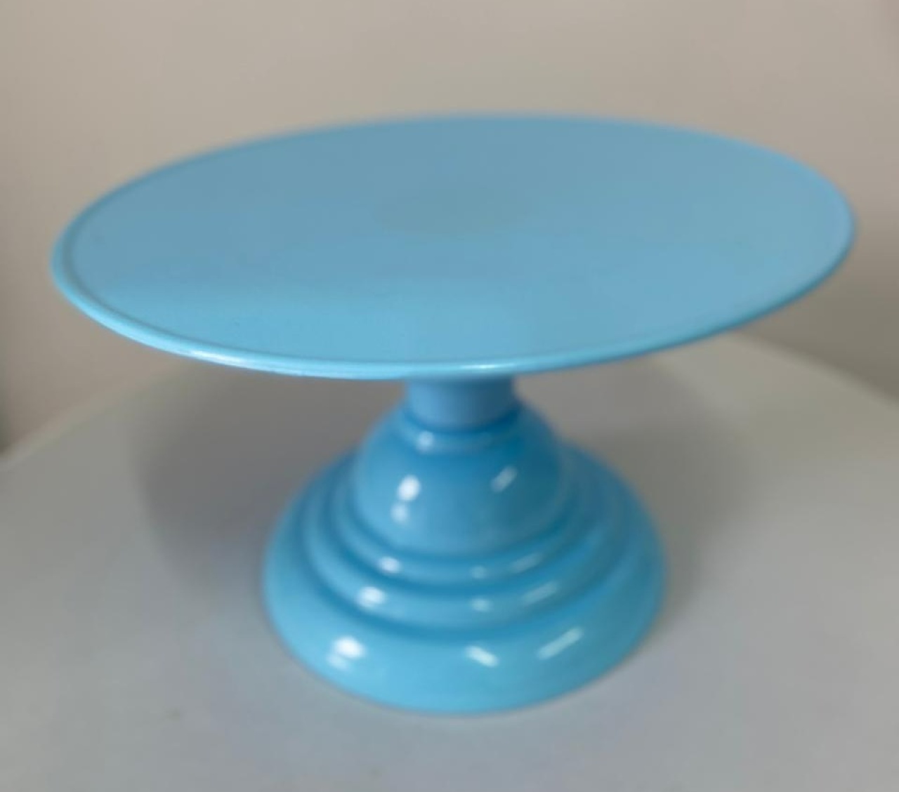 Bandeja Alta G 28 Cm Pescoço Azul Bb - A FESTA E DECORAÇÃO