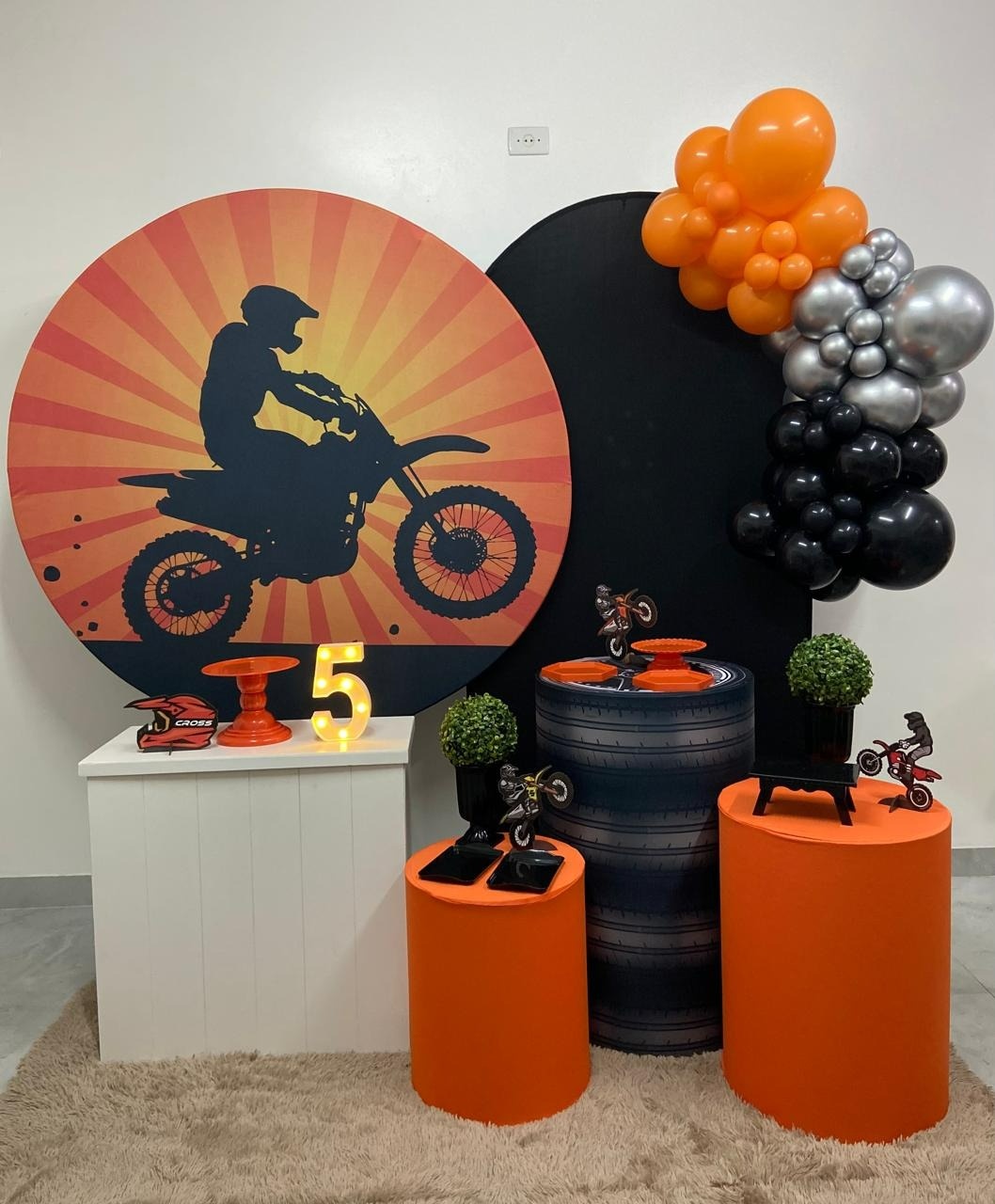  Moto Cross Kitsuper Luxo - A FESTA E DECORAÇÃO