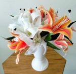Arranjo Flor Lirio Laranja - imagem 2