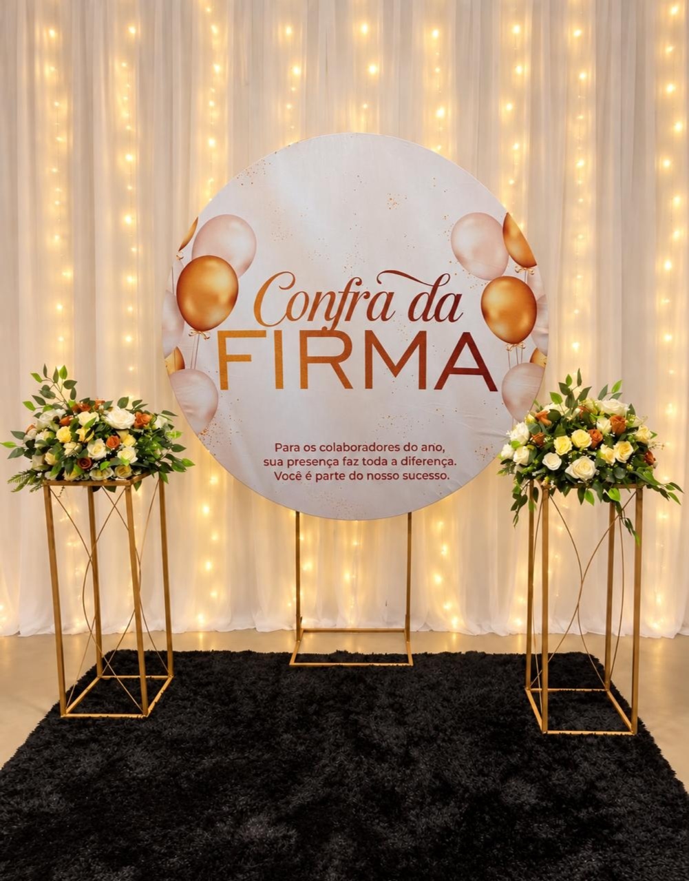 Cenário Cofraterização Empresa - A FESTA E DECORAÇÃO
