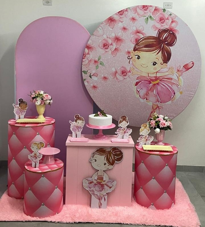 Bailarina Kit Luxo - A FESTA E DECORAÇÃO