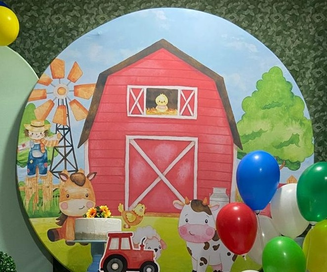 Capa Fazendinha Menino 1,50 - A FESTA E DECORAÇÃO