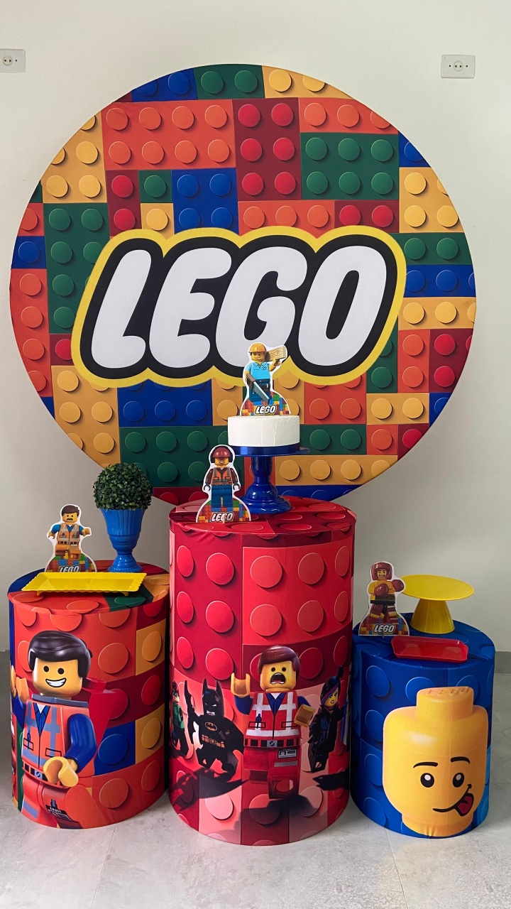Kit Básico Lego - A FESTA E DECORAÇÃO